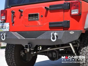 Jeep Wrangler JK Rear Stubby Bumper - Black Jeep Wrangler JK Rear Stubby Bumper - Black